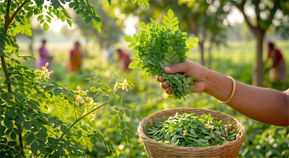 Moringa Powder Processing